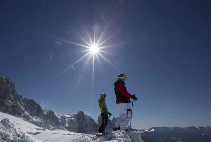 On-piste Skiing & Ski Safari with a Mountain Guide