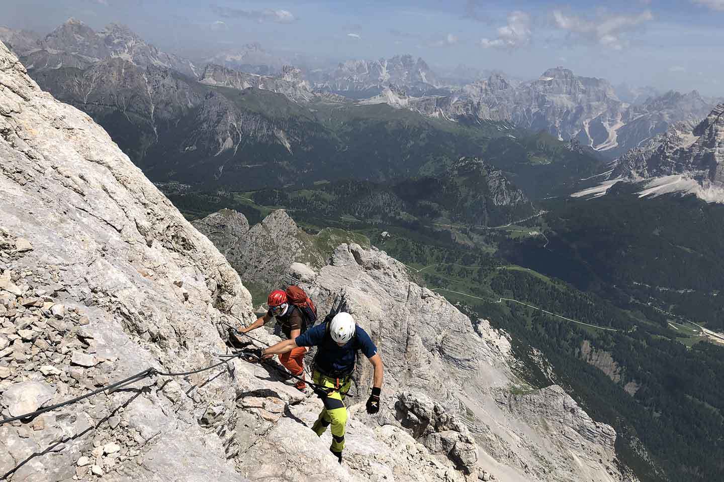 Alleghesi Via Ferrata to Mount Civetta