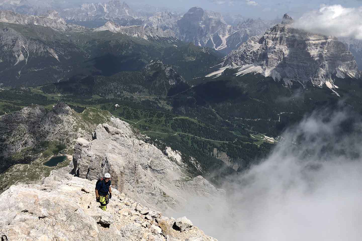 Alleghesi Via Ferrata to Mount Civetta