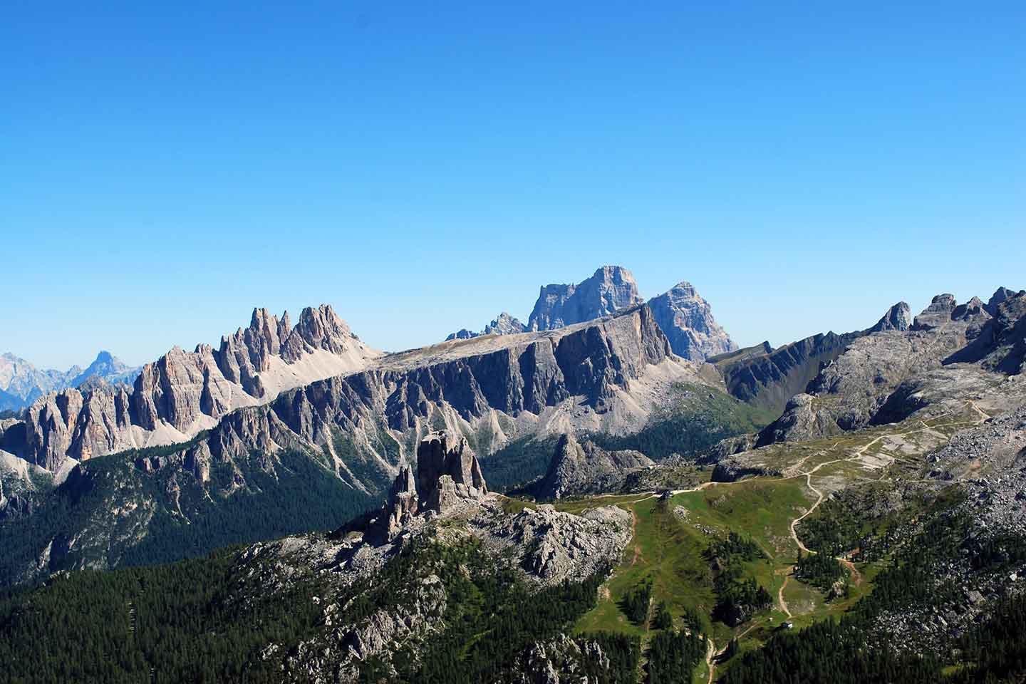 Ferrata degli Alpini al Col dei Bos Ferrata degli Alpini al Col dei Bos