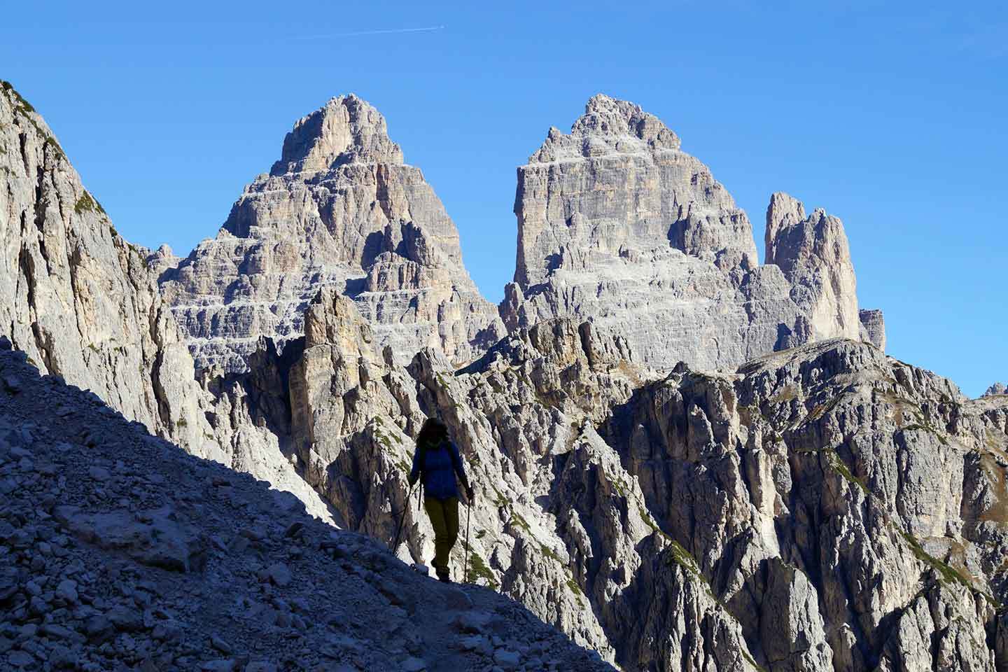 Dolomite High Route no. 4 - Tre Cime di Lavaredo from Cadini di Misurina