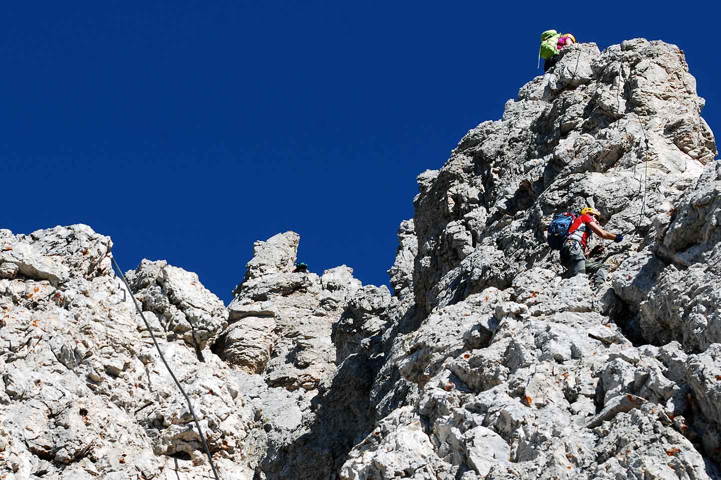 Via Ferrata Olivieri a Punta Anna alla Tofana di Mezzo