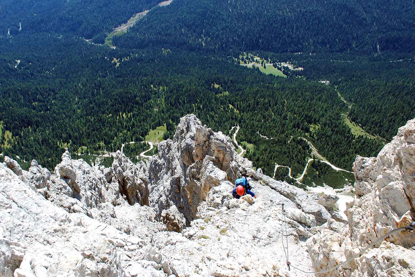 Via Ferrata Olivieri a Punta Anna alla Tofana di Mezzo