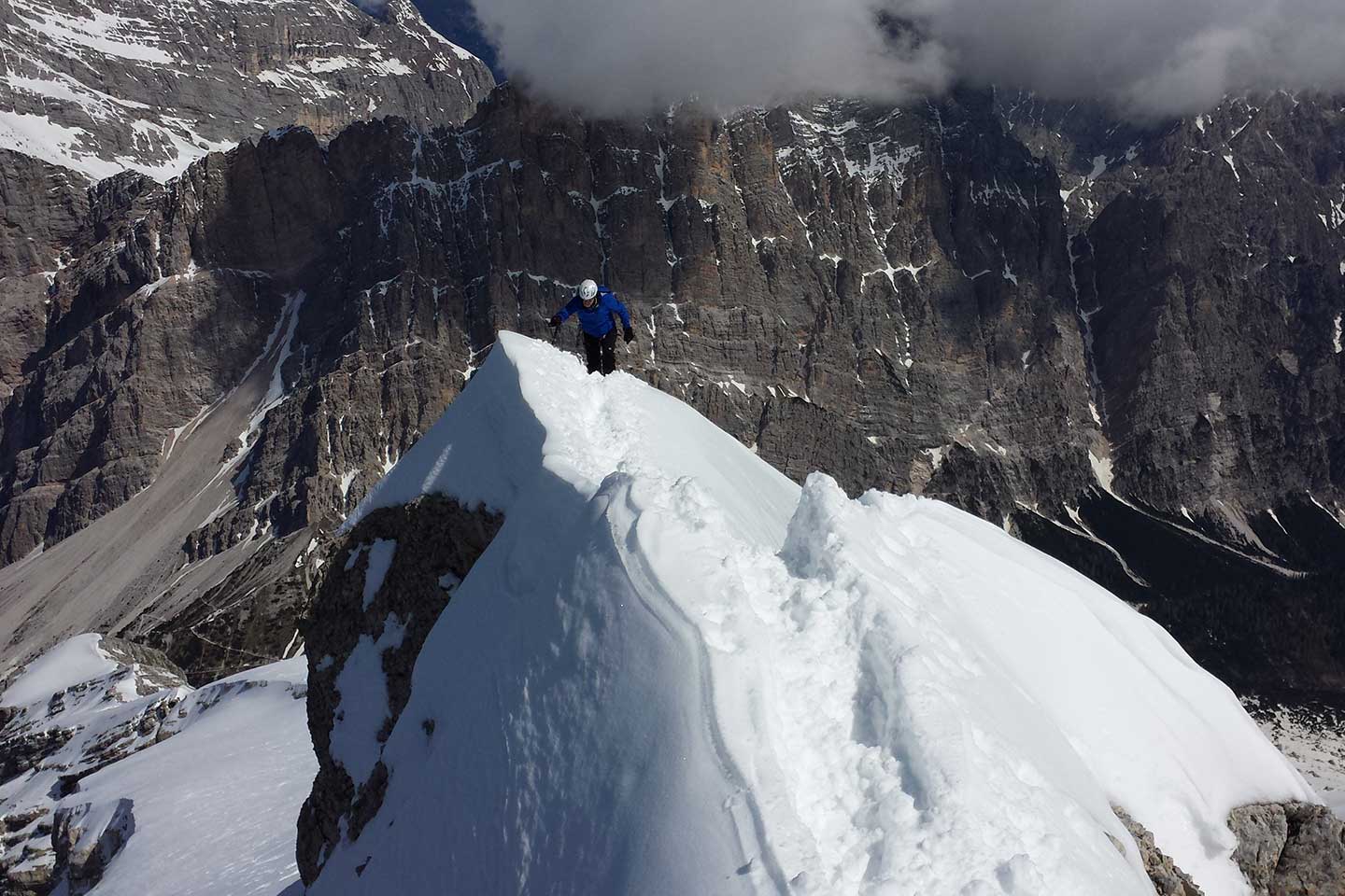 Sci Alpinismo al Monte Antelao Sci Alpinismo al Monte Antelao