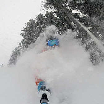Sci Freeride in Monte Rosa, Fuoripista all'Alpe Bettolina