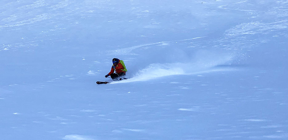 Freeride Skiing in Valtellina, Off-piste Skiing in Cima Piazzi