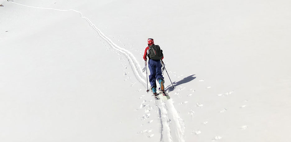 Ski Mountaineering to Mount Pizzo Cantone
