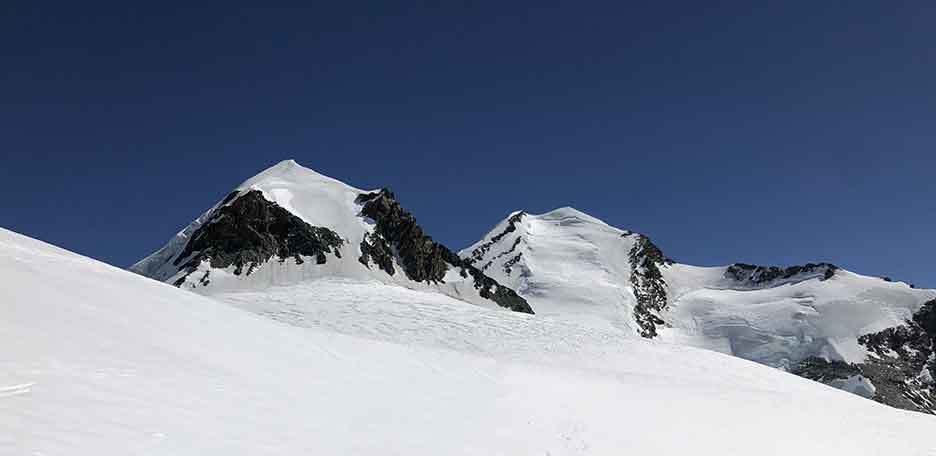Salita al Castore dal Rifugio Quintino Sella