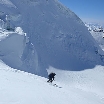 Ski Mountaineering to Mount Cevedale from Val Martello
