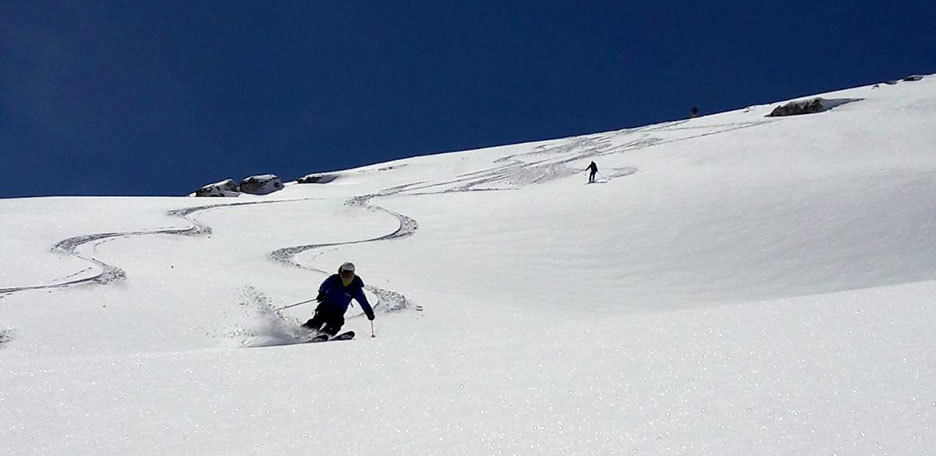 Ski Mountaineering to Sass Ciampac in the Puez-Odle Nature Park