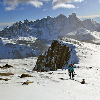 Sci Alpinismo a Cima Bocche da Passo San Pellegrino