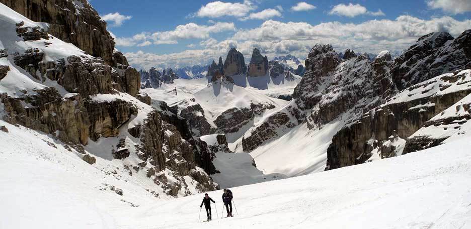 Ski Mountaineering to Cima Piatta Alta