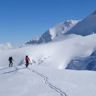 Ski Mountaineering to Cima Solda from Rifugio Pizzini