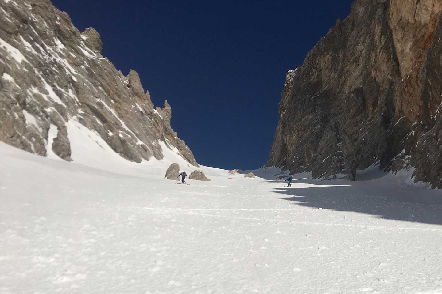 Ski Mountaineering to Costabella Ridge at Mount Cristallo