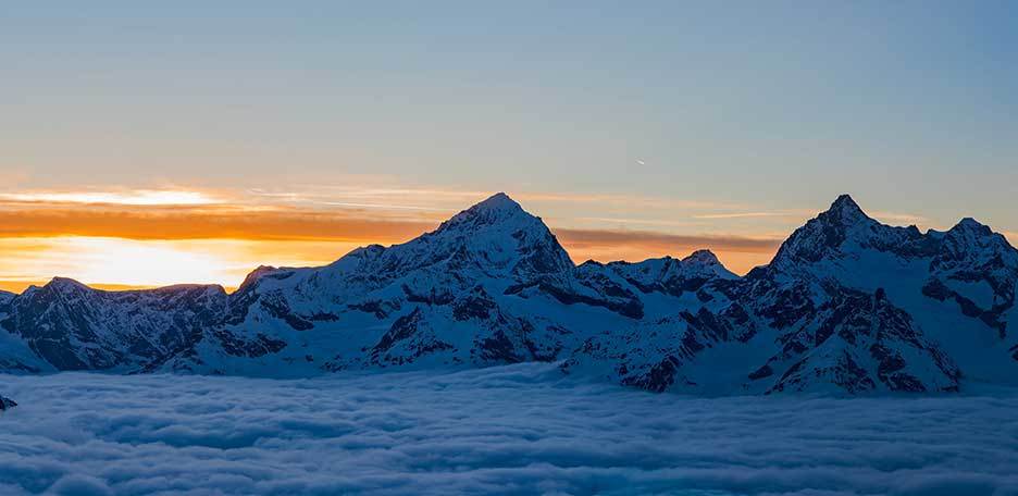 Climb La Dent Blanche, South Ridge Normal Route