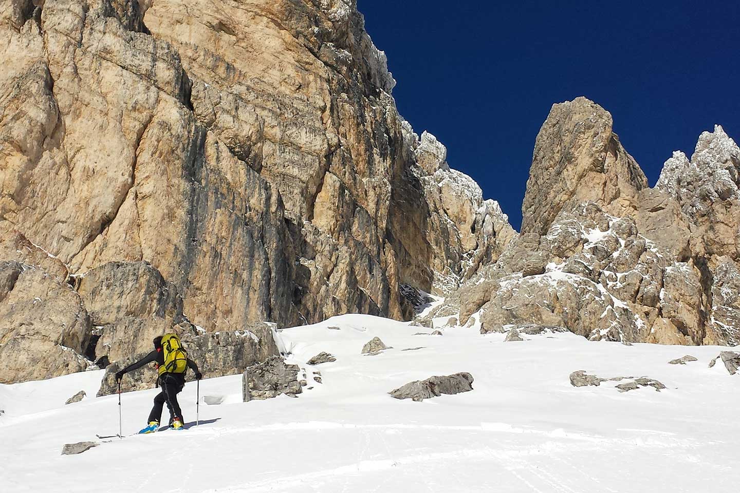 Ski Mountaineering to the Lastoi de Formin