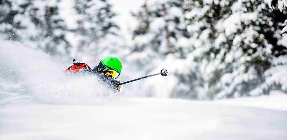 Sci Freeride nei Boschi del Pavillon al Mont Frety