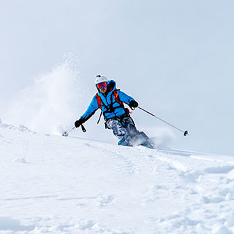 Off-piste Skiing in Adamello, Freeride Cima Le Sorti 