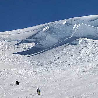 Ski Mountaineering to Punta Giordani
