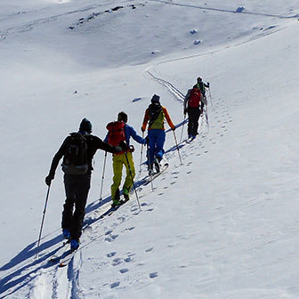 Ski Mountaineering to Gran Sasso, Traversata della Provvidenza