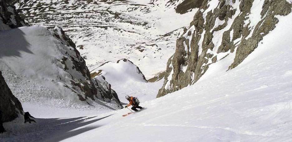 Ski Mountaineering to Forcella del Laghet from Passo San Pellegrino