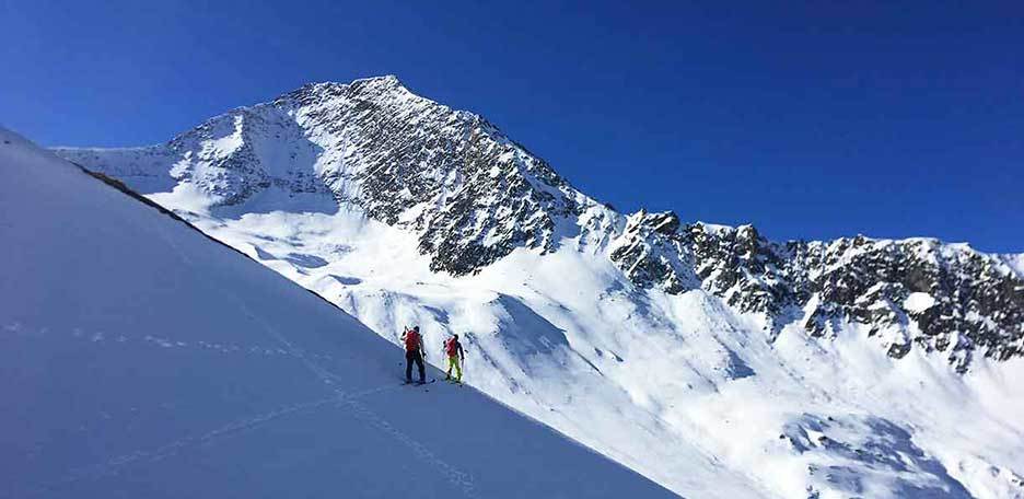 Ski Mountaineering to Passo Merbe in Valle Aurina & Tures