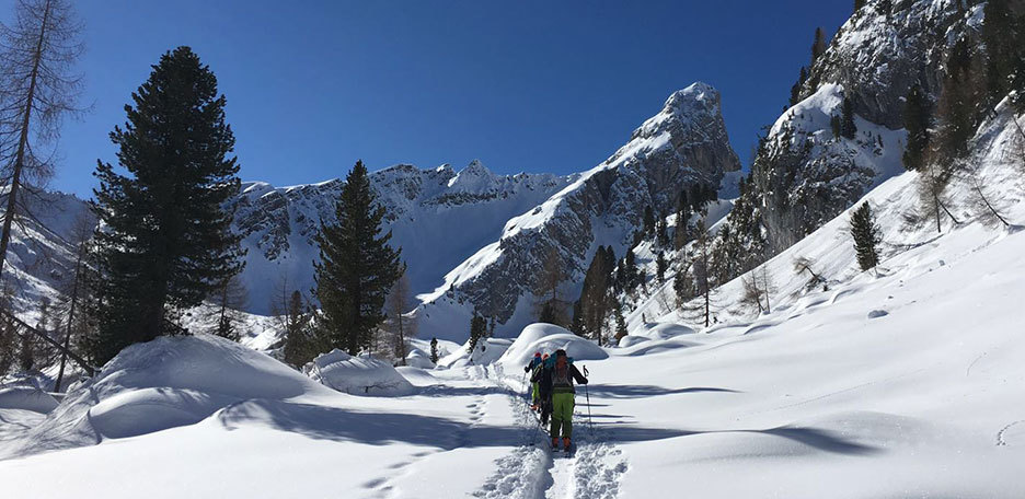 Ski Mountaineering to Forcella Giau and Mondeval