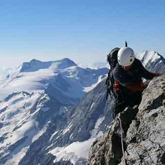 Ortler Mountaineering Ascent, Hochjochgrat Ridge
