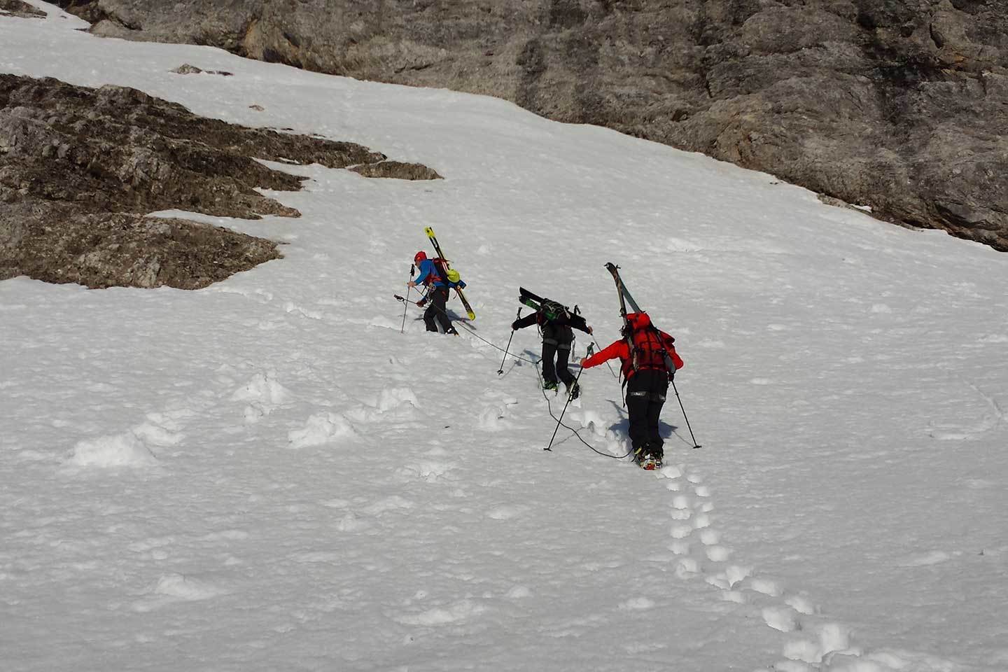 Ski Mountaineering to the Summit of Monte Pelmo
