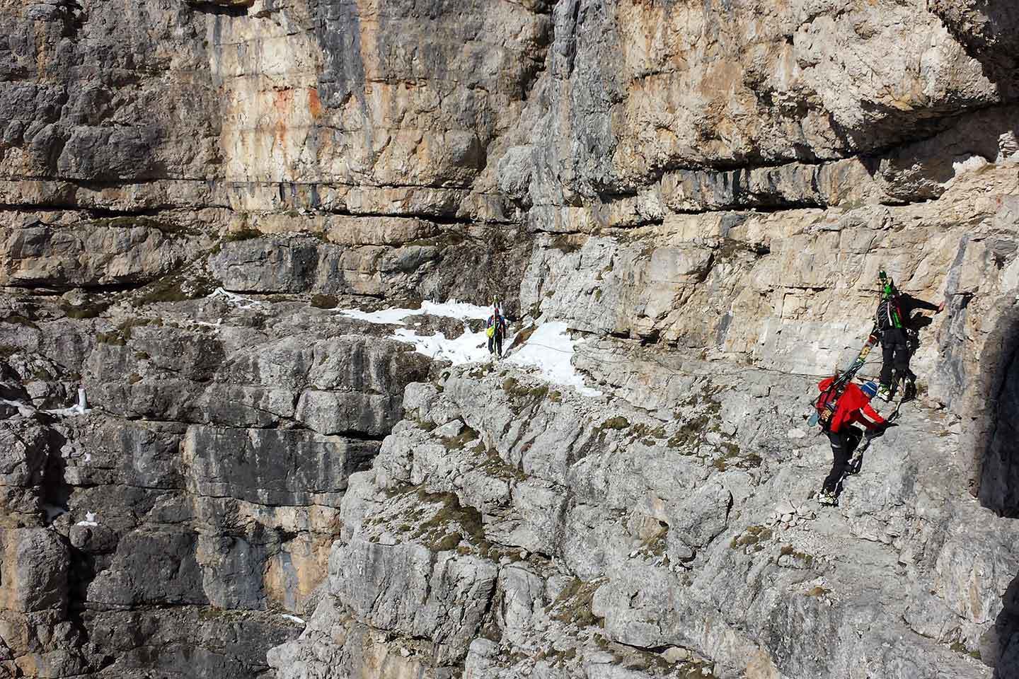 Sci Alpinismo alla Cima del Monte Pelmo