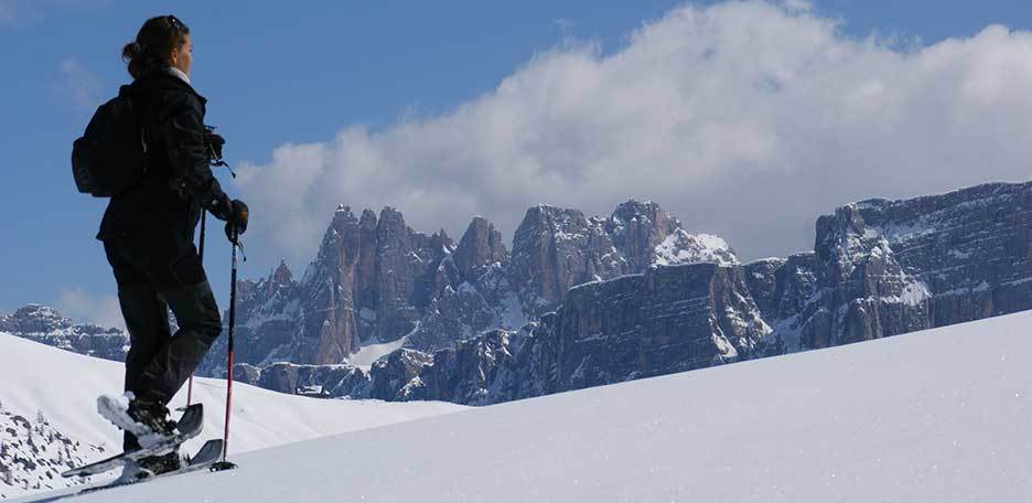 Excursion on Snowshoes to Monte Pore