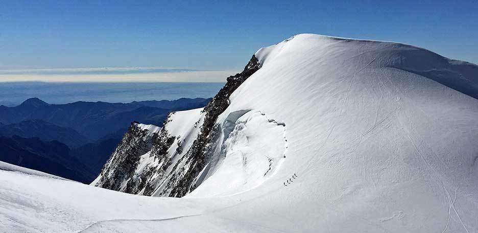 Alpinismo alla Piramide Vincent