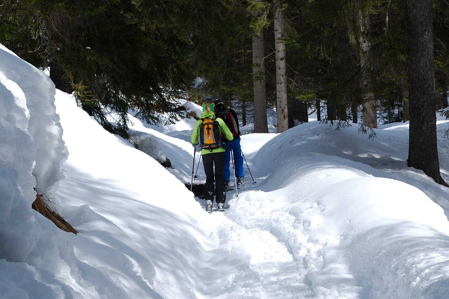 Sci Fuoripista al Vallon de Raola alle Tofane Sci Fuoripista al Vallon de Raola alle Tofane