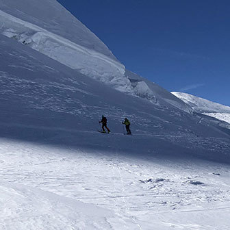 Ski Mountaineering to Punta Nordend