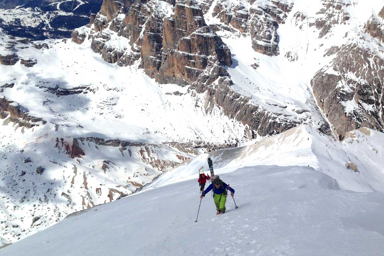 Ski Mountaineering to Tofana di Rozes