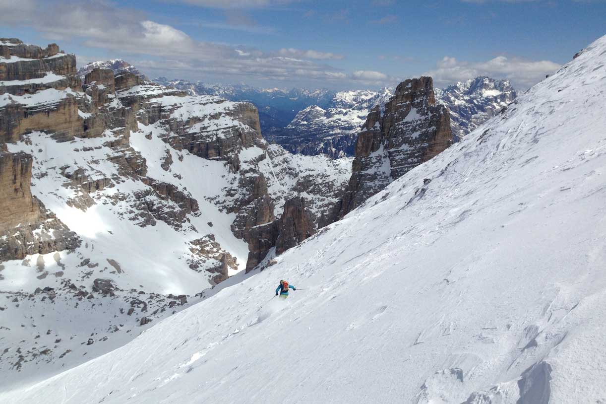 Ski Mountaineering to Tofana di Rozes