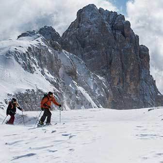 Ski Mountaineering to Cima dei Lastei from Val Canali