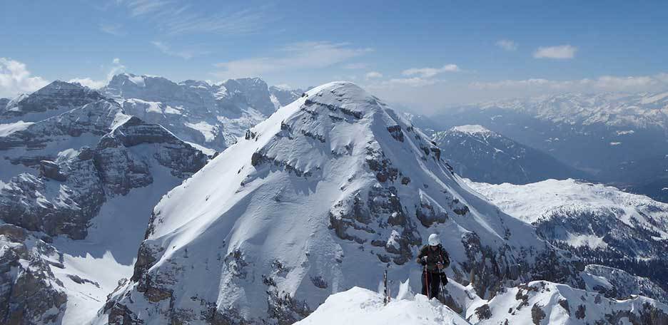 Ski Mountaineering to Cima Sassara