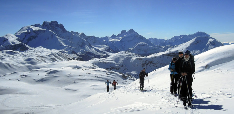 Ski Mountaineering to Mount Sella di Sennes
