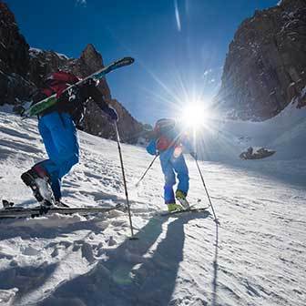 Ski Touring in Val di Fassa, Guided Backcountry Skiing