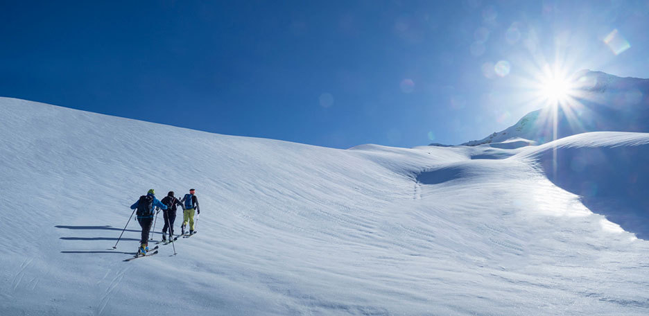 Ski Mountaineering in Ayas Valley to Mount Facciabella