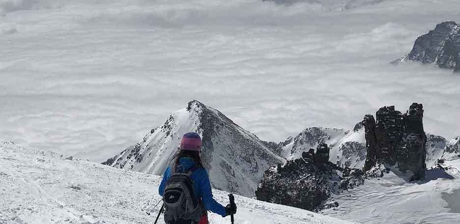 Climbing La Tresenta, Normal Route