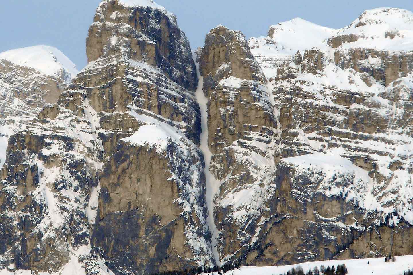 Sci Alpinismo alla Val Scura al Sassongher