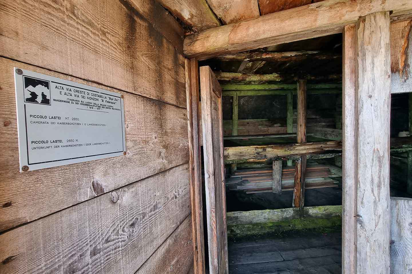 Via Ferrata Bepi Zac alle Creste di Costabella Via Ferrata Bepi Zac alle Creste di Costabella