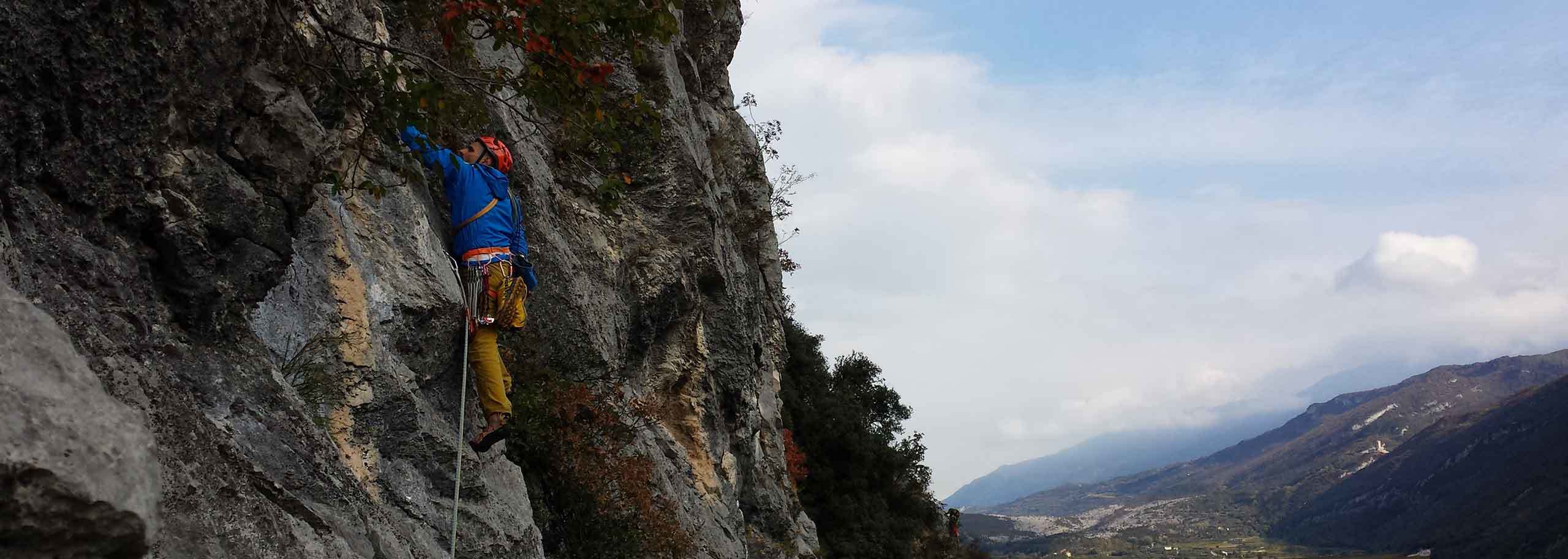 Rock Climbing in Arco with a Mountain Guide