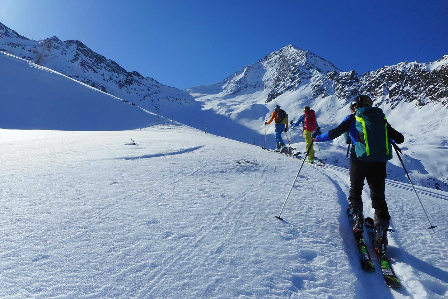Ski Mountaineering with a Mountain Guide in Valle Aurina and Valle di Tures
