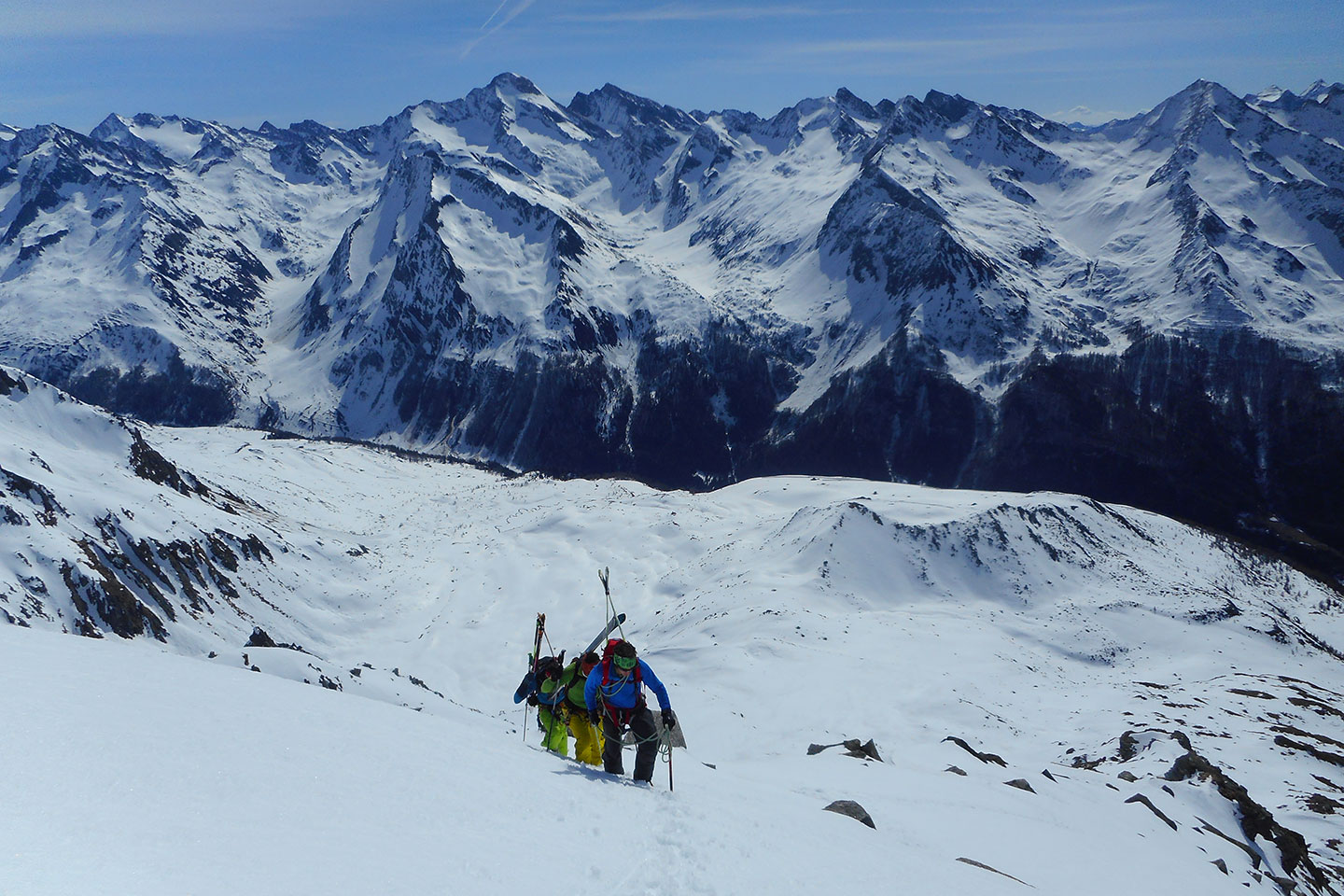 Ski Mountaineering with a Mountain Guide in Valle Aurina and Valle di Tures