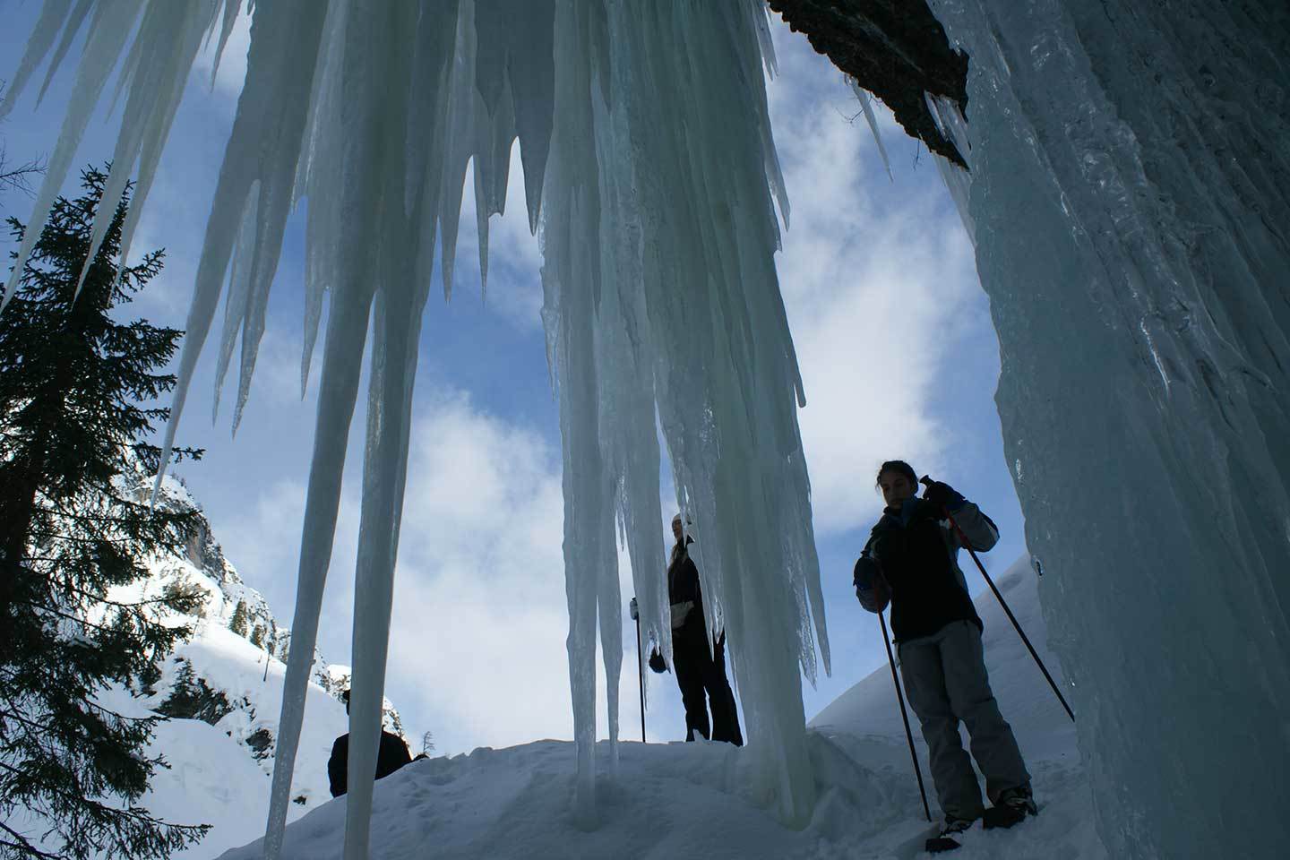 Snowshoeing in Alta Badia, Hiking with Snowshoes