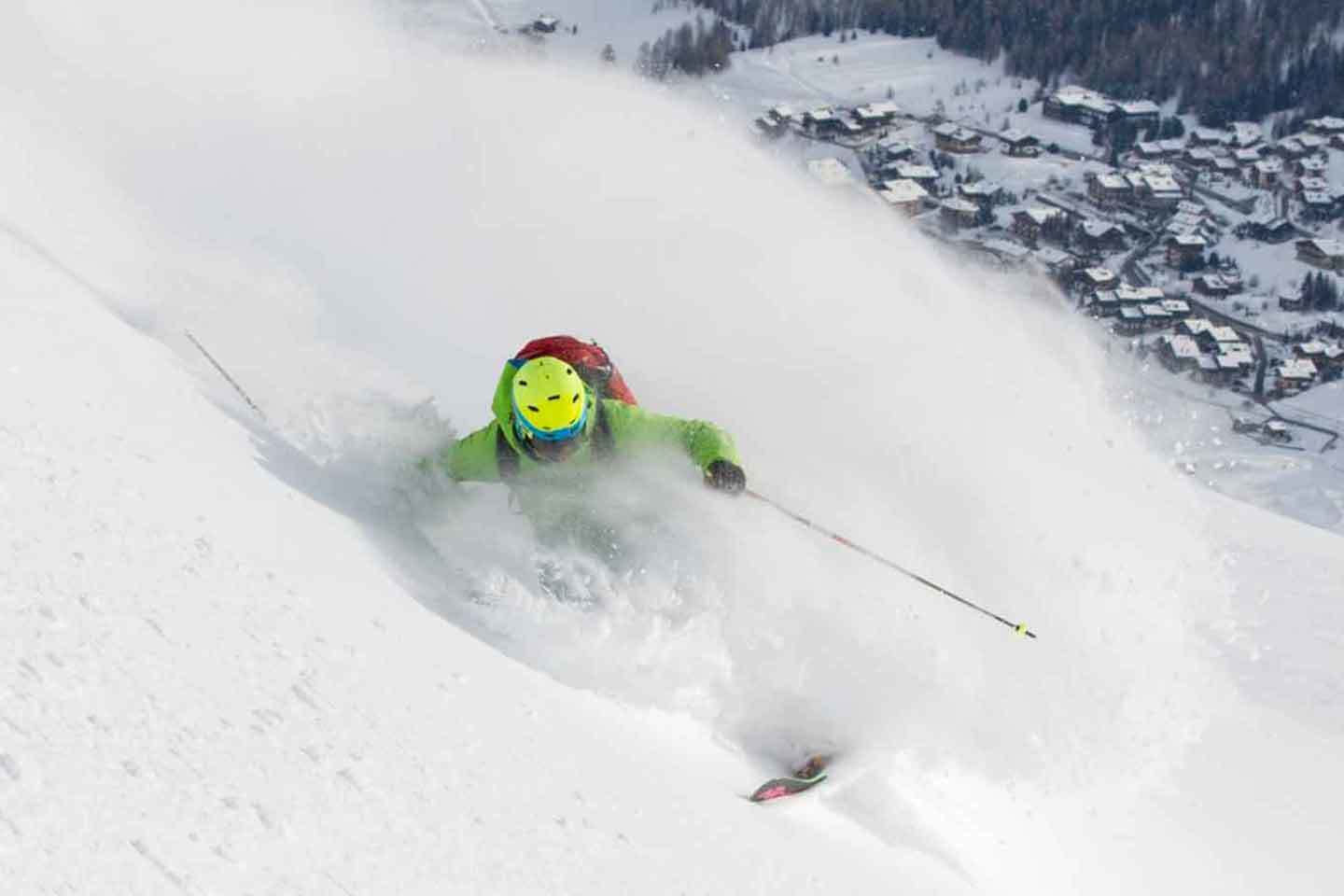 Off-piste Skiing in Valmalenco, Val Masino, Val di Mello