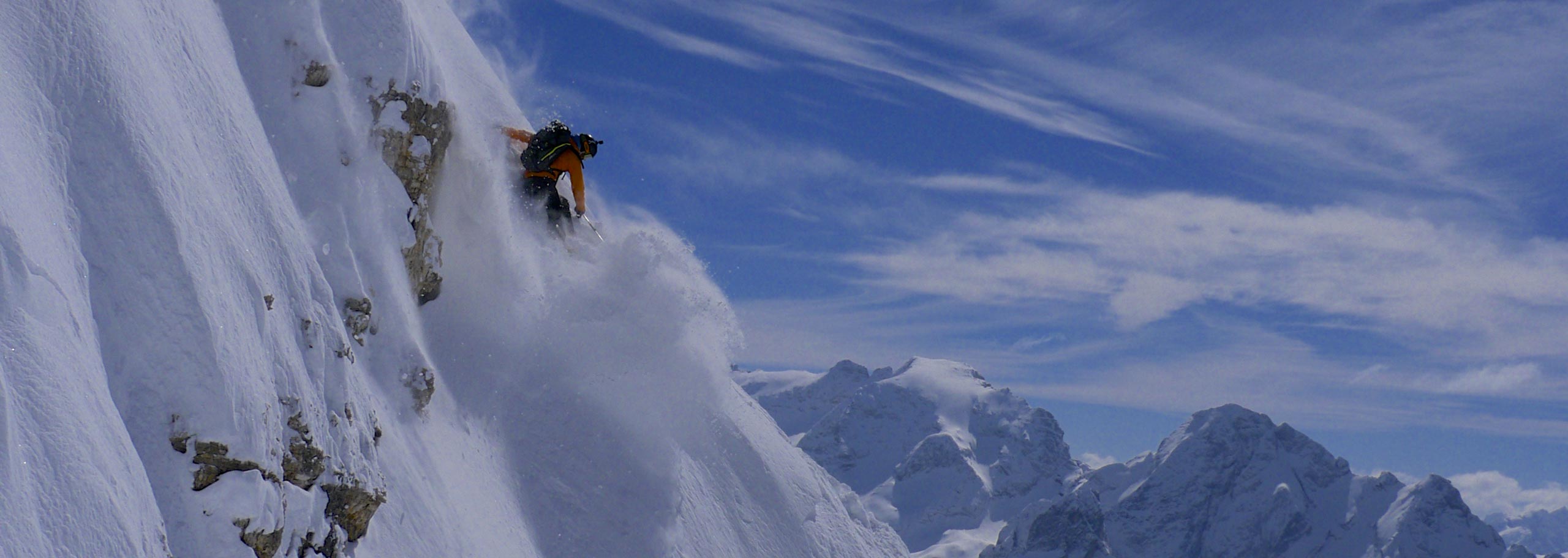 Off-piste Skiing in Arabba, Freeride Skiing Trips & Courses